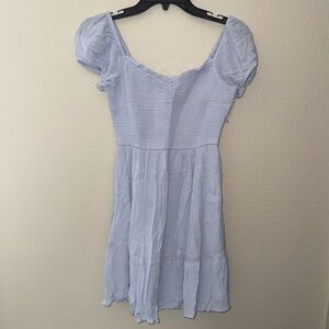 Hollister Blue Smocked Dress Medium